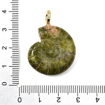 Natural & Synthetic Mixed Stone Carved Pendants G-C282-01-1