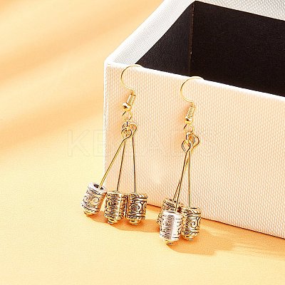 Tibetan Style Alloy Beads TIBEB-PH0004-80-1