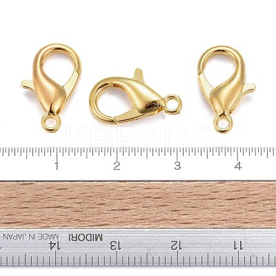 Zinc Alloy Lobster Claw Clasps E106-G-NF-1