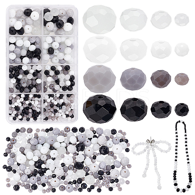508Pcs 16 Styles Opaque Solid Color Glass Beads Strands EGLA-PH0001-52-1