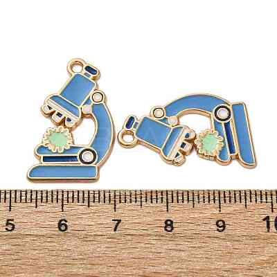 Chemistry Theme Alloy Enamel Pendants LS-ENAM-V002-01D-KCG-1