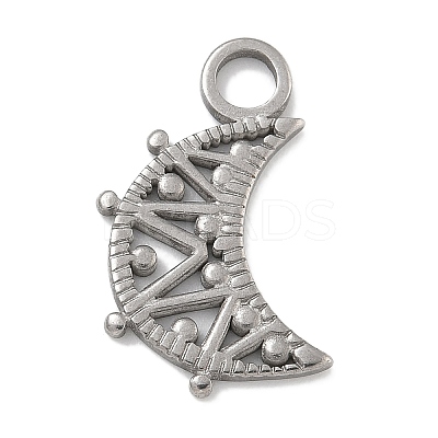 Anti-Tarnish 304 Stainless Steel Pendants STAS-D197-12P-1