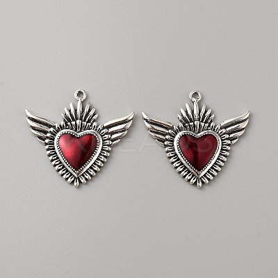Alloy Enamel Pendants LS-FIND-WH0156-43B-1