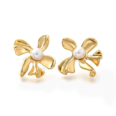 304 Stainless Steel Stud Earrings EJEW-C133-03G-1