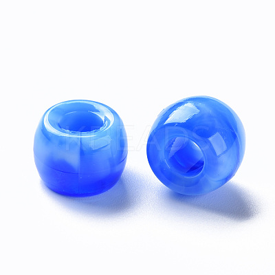 Acrylic European Beads MACR-S375-002A-02-1