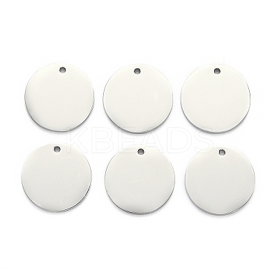 Non-Tarnish 304 Stainless Steel Stamping Blank Tag Mirror Polished Finish Pendants LS-STAS-L220-04P-A-1