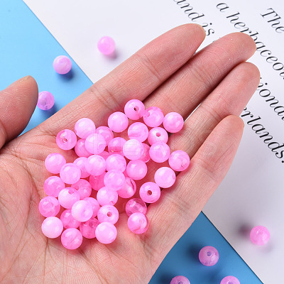 Acrylic Beads MACR-S375-001B-03-1