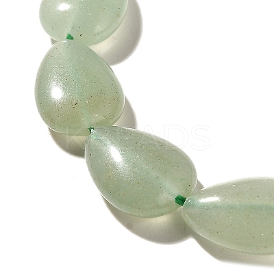 Natural Green Aventurine Beads Strands G-I377-A07-1
