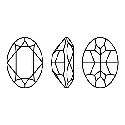 Preciosa® MAXIMA Crystal Fancy Stones X-PRC-FF18-90300-1