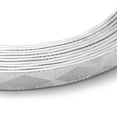Textured Aluminum Wire X-AW-R008-2m-01-1
