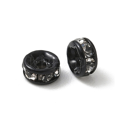 304 Stainless Steel Rhinestone Beads RB-CBAF591-01D-EB-1
