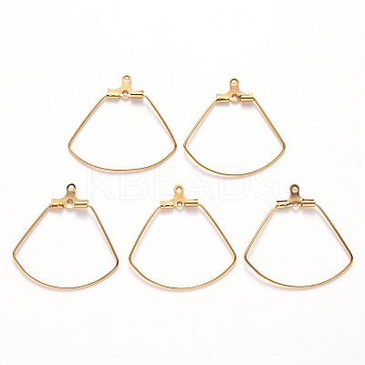 PVD Vacuum Plating 304 Stainless Steel Wire Pendants X-STAS-S103-03G-1