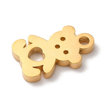 PVD Vacuum Plating 304 Stainless Steel Charms X-STAS-L081-006G-1