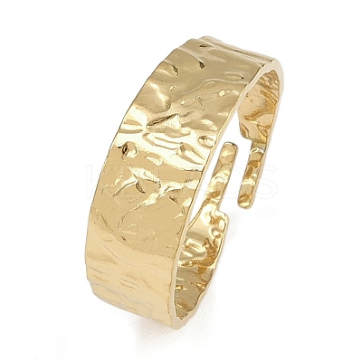 304 Stainless Steel Cuff Rings RJEW-D332-02G-1