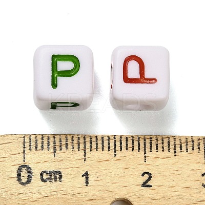 Opaque Acrylic Beads OACR-I022-01P-1