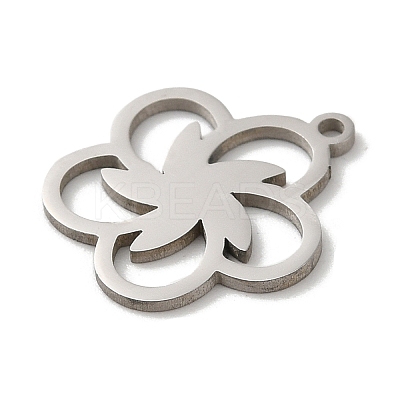 Non-Tarnish 201 Stainless Steel Pendants STAS-E206-05P-05-1