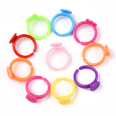 Cuff Colorful Acrylic Ring Components SACR-R740-M-1