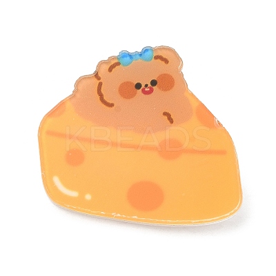 Cartoon Style Acrylic Brooches LS-JEWB-P018-02C-1