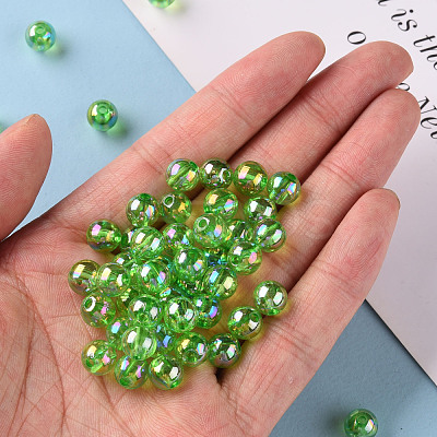 Transparent Acrylic Beads MACR-S370-B8mm-734-1