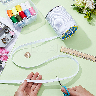 Polycotton Bias Piping Cord SRIB-WH0011-303A-1