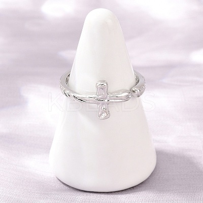 Brass Cuff Open Rings KK-Z165-02P-1