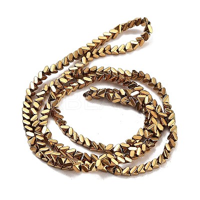 Synthetic Non-magnetic Hematite Beads Strands G-P545-J01-01B-1