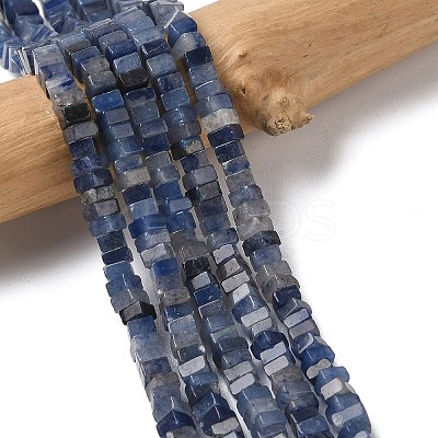 Natural Blue Aventurine Beads Strands G-A280-C08-01-1