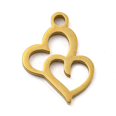 Ion Plating(IP) 316 Surgical Stainless Steel Charms STAS-Q314-21G-1