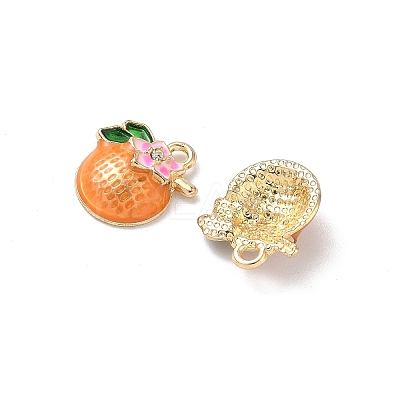 Alloy Enamel Pendants FIND-C074-29KCG-1