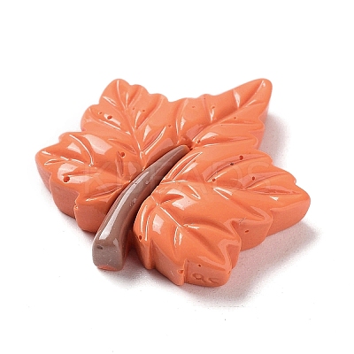 Autumn Theme Opaque Resin Cabochons CRES-A055-01A-1