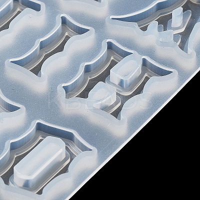 Gothic Style Letter A~Z DIY Silicone Molds DIY-P078-02-1