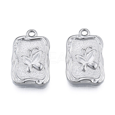Non-Tarnish 304 Stainless Steel Pendants STAS-N098-204P-1