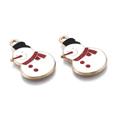 Eco-Friendly Alloy Enamel Pendants LS-X-ENAM-Q437-069-NR-1