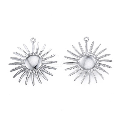 Non-Tarnish 304 Stainless Steel Pendants STAS-N098-205P-1