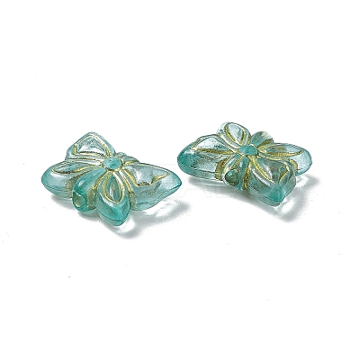 Transparent Acrylic Beads OACR-H019-37-1