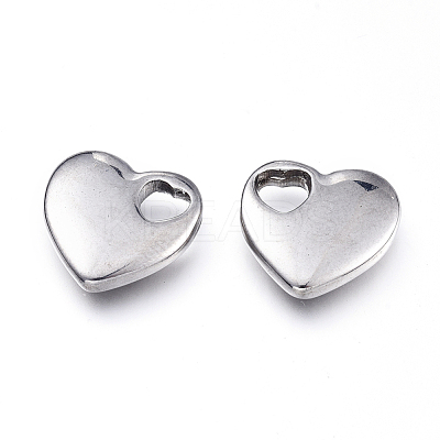 Tarnish Resistant 304 Stainless Steel Pendants STAS-F240-12P-1
