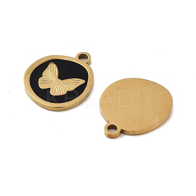 Ion Plating(IP) 316 Surgical Stainless Steel Pendants STAS-U014-53G-02-1