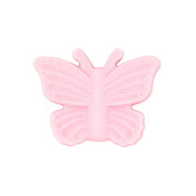 Butterfly Food Grade Eco-Friendly Silicone Focal Beads SIL-CJC0009-03P-1