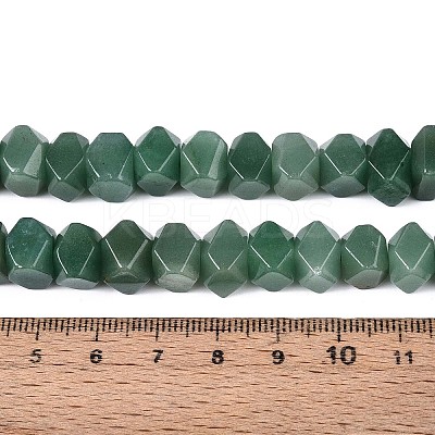 Natural Green Aventurine Beads Strands G-D091-A28-1