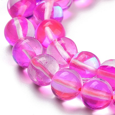Transparent Glass Beads X-GLAA-B022-8mm-13-1