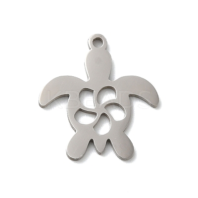 Non-Tarnish 201 Stainless Steel Pendants STAS-E206-04P-05-1