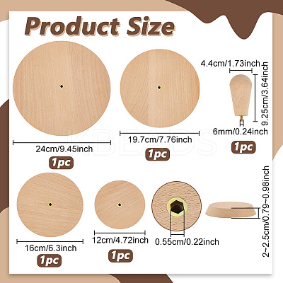 1 Bag Wooden Molds TOOL-BC0003-26-1