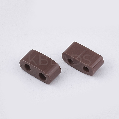 FGB 2-Hole Glass Seed Beads X-SEED-S031-M-046-1