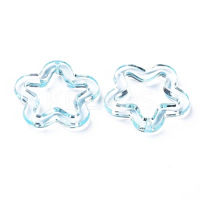 Transparent Acrylic Beads LS-MACR-S373-24-B08-1