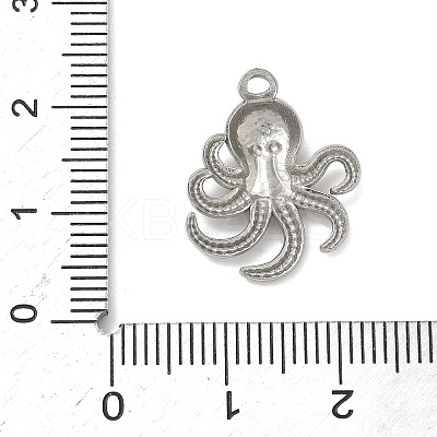 Marine Animal Style 304 Stainless Steel Pendants STAS-K267-23D-P-1