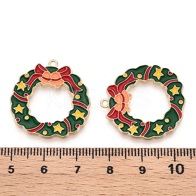 Eco-Friendly Alloy Enamel Pendants LS-ENAM-Q437-060-NR-1
