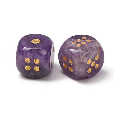 Natural Amethyst Dices G-T143-29-13-1