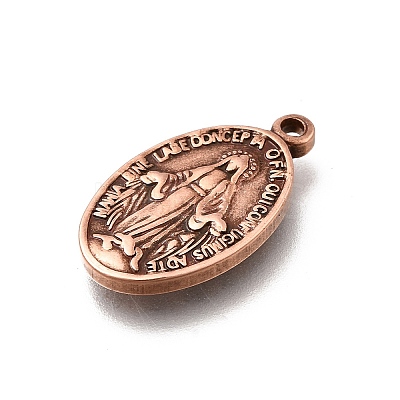 Brass Pendants KK-G525-19R-1