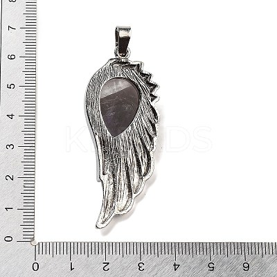 Natural Amethyst Big Pendants G-G112-02AS-14-1