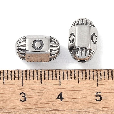 16 Surgical Stainless Steel Beads STAS-P362-37AS-1